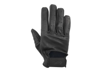 ΓΑΝΤΙΑ ΟΔΗΓΟΥ ΔΕΡΜΑΤΙΝΑ ΜΑΥΡΑ (Μ) ΔΙΑΤΡΗΤΑ VINTAGE GLOVES SIMONI RACING  - 1 σετ.