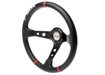 ΤΙΜΟΝΙ GRAVEL ΤΡΙΑΚΤΙΝΟ 35 cm (ΜΑΥΡΟ/ΚΟΚΚΙΝΟΙ ΔΑΚΤΥΛΙΟΙ)