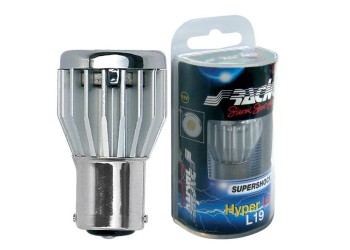 ΛΑΜΠΑΚΙ BAY15d ΜΕ 3 MICROLED ΛΕΥΚΟ SIMONI RACING - 1TΕΜ.