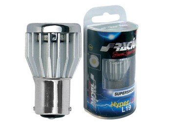 ΛΑΜΠΑΚΙ BAY15d ΜΕ 3 MICROLED ΛΕΥΚΟ SIMONI RACING - 1TΕΜ.