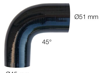 ΓΩΝΙΑ ΣΙΛΙΚΟΝΗΣ ΜΑΥΡΗ Φ51-Φ45 90 ΜΟΙΡΕΣ