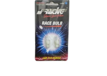 T10 W5W 12V W2,1x9,5d 1LED ΚΑΡΦΙ ΜΠΛΕ (ΚΑΡΦΩΤΟ ΑΚΑΛΥΚΟ) BLISTER 2ΤΕΜ.