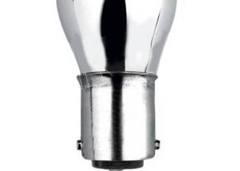 P21/5W 12V BAY15d CHROME ΜΕ ΚΟΚΚΙΝΟ ΦΩΤΙΣΜΟ 2ΤΕΜ.