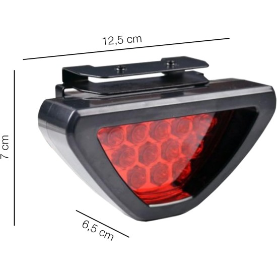 ΤΡΙΤΟ STOP LED ΚΟΚΚΙΝΟ UNIVERSAL