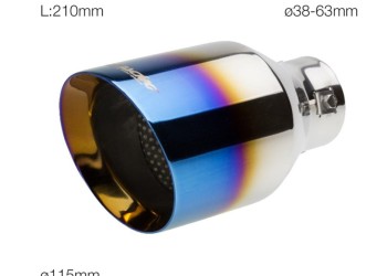 ΜΠΟΥΚΑ ΣΤΡΟΓΓΥΛΗ ΤΙΤΑΝΙΟΥ ΓΙΑ ΕΞΑΤΜΙΣΗ 38-63 mm (ΜΗΚΟΣ 210 mm/ΔΙΑΜΕΤΡΟΣ ΕΞΩΤΕΡΙΚΗ 115 mm)