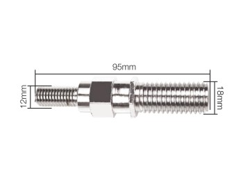 ΑΝΤΑΠΤΟΡΑΣ ΓΙΑ ΓΑΝΤΖΟ ΡΥΜΟΥΛΚΗΣΗΣ (SRTWR/SRTWN) ΜΗΚΟΣ 95mm & ΣΠΕΙΡΩΜΑ 16mm SIMONI RACING  - 1 τεμ.