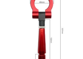 ΓΑΝΤΖΟΣ ΡΥΜΟΥΛΚΗΣΗΣ ΜΗΚΟΣ 237mm ΦΑΡΔΟΣ 70mm  ΣΠΕΙΡΩΜΑ 24mm ΣΕ ΚΟΚΚΙΝΟ ΧΡΩΜΑ 300gr SIMONI RACING  - 1 τεμ.