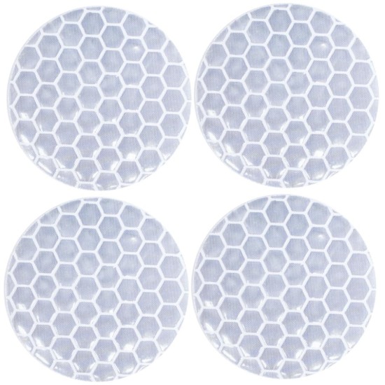 ΑΝΤΑΝΑΚΛΑΣΤΙΚΑ ΑΥΤΟΚΟΛΛΗΤΑ 30mm ΛΕΥΚΑ 4ΤΕΜ.