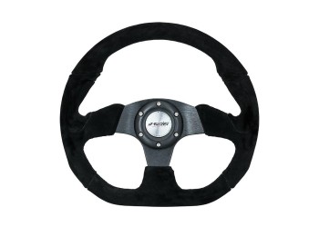 ΤΙΜΟΝΙ X2 SHAMMY LEATHER ΜΑΥΡΟ ΣΑΜΟΥΑ ΣΟΥΕΤ ΤΡΙΑΚΤΙΝΟ ΔΙΑΜΕΤΡΟΣ 330mm ΠΑΧΟΣ 114mm