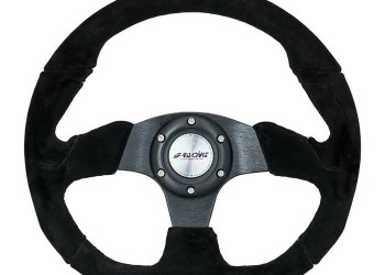 ΤΙΜΟΝΙ X2 SHAMMY LEATHER ΜΑΥΡΟ ΣΑΜΟΥΑ ΣΟΥΕΤ ΤΡΙΑΚΤΙΝΟ ΔΙΑΜΕΤΡΟΣ 330mm ΠΑΧΟΣ 114mm