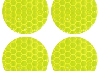 ΑΝΤΑΝΑΚΛΑΣΤΙΚΑ ΑΥΤΟΚΟΛΛΗΤΑ 30mm ΚΙΤΡΙΝΑ 4ΤΕΜ.