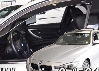 ΑΝΕΜΟΘΡΑΥΣΤΕΣ ΓΙΑ BMW ΣΕΙΡΑ 3 F30/F31 4D/5D 2012-2018 ΖΕΥΓΑΡΙ ΑΠΟ ΕΥΚΑΜΠΤΟ ΦΙΜΕ ΠΛΑΣΤΙΚΟ HEKO - 2 ΤΕΜ.
