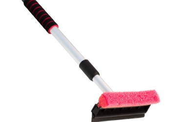 Amio - ΚΑΘΑΡΙΣΤΗΡΑΣ ΤΖΑΜΙΩΝ ΜΕ ΤΗΛΕΣΚΟΠΙΚΟ ΚΟΝΤΑΡΙ ΑΛΟΥΜΙΝΙΟΥ 54-84cm & ΣΙΛΙΚΟΝΗ ΑΠΟΜΑΚΡΥΝΣΗΣ ΝΕΡΟΥ - 1 ΤΕΜ. (T09786/AM)