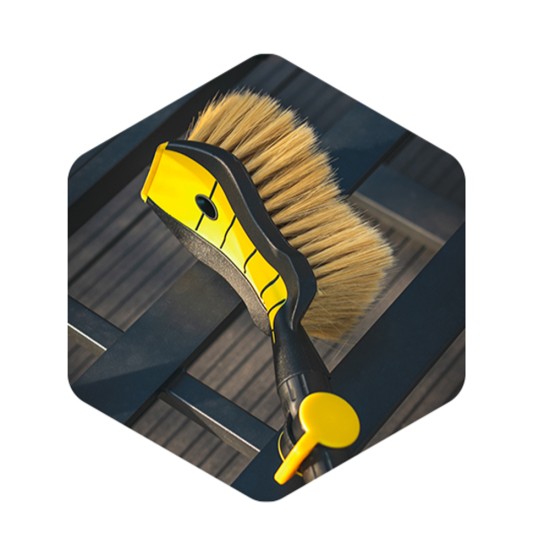 Amio - ΒΟΥΡΤΣΑ ΠΛΥΣΙΜΑΤΟΣ PREMIUM ΜΕ ΑΝΤΑΠΤΟΡΑ ΓΙΑ ΠΑΡΟΧΗ ΝΕΡΟΥ ΚΑΙ ΡΥΘΜΙΖΟΜΕΝΗ ΛΑΒΗ 54cm - 1 TEM. (T9039/AM)