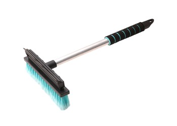 Amio - ΒΟΥΡΤΣΑ ΠΛΥΣΙΜΑΤΟΣ ΜΕ ΣΙΛΙΚΟΝΗ & ΚΟΝΤΑΡΙ ΑΛΟΥΜΙΝΙΟΥ 42cm - 1 ΤΕΜ. (T9095/AM)