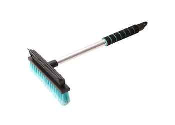 Amio - ΒΟΥΡΤΣΑ ΠΛΥΣΙΜΑΤΟΣ ΜΕ ΣΙΛΙΚΟΝΗ & ΚΟΝΤΑΡΙ ΑΛΟΥΜΙΝΙΟΥ 42cm - 1 ΤΕΜ. (T9095/AM)