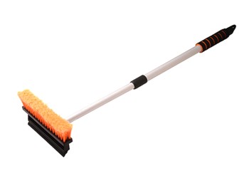 Amio - ΒΟΥΡΤΣΑ ΠΛΥΣΙΜΑΤΟΣ ΜΕ ΣΙΛΙΚΟΝΗ & ΤΗΛΕΣΚΟΠΙΚΟ ΚΟΝΤΑΡΙ ΑΛΟΥΜΙΝΙΟΥ 60-90cm - 1 ΤΕΜ. (T9097/AM)