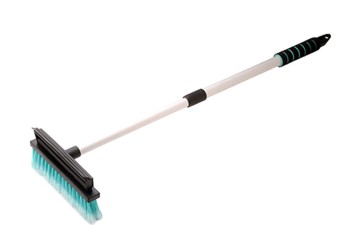 Amio - ΒΟΥΡΤΣΑ ΠΛΥΣΙΜΑΤΟΣ ΜΕ ΣΙΛΙΚΟΝΗ & ΤΗΛΕΣΚΟΠΙΚΟ ΚΟΝΤΑΡΙ ΑΛΟΥΜΙΝΙΟΥ 60-90cm - 1 ΤΕΜ. (T9097/AM)