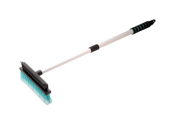 Amio - ΒΟΥΡΤΣΑ ΠΛΥΣΙΜΑΤΟΣ ΜΕ ΣΙΛΙΚΟΝΗ & ΤΗΛΕΣΚΟΠΙΚΟ ΚΟΝΤΑΡΙ ΑΛΟΥΜΙΝΙΟΥ 60-90cm - 1 ΤΕΜ. (T9097/AM)