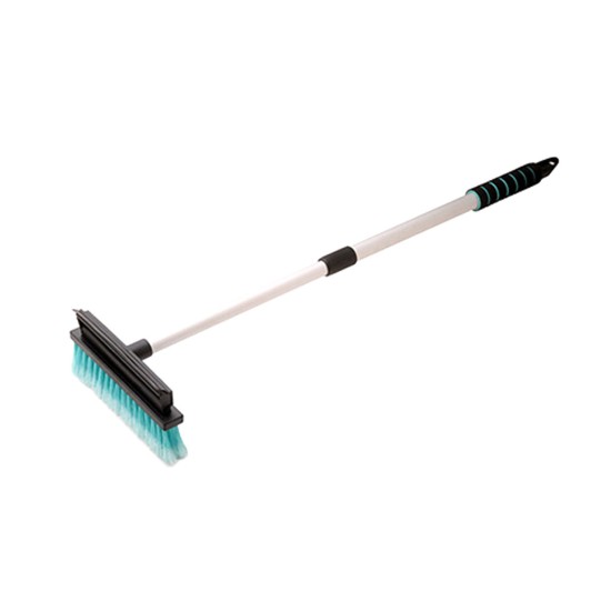 Amio - ΒΟΥΡΤΣΑ ΠΛΥΣΙΜΑΤΟΣ ΜΕ ΣΙΛΙΚΟΝΗ & ΤΗΛΕΣΚΟΠΙΚΟ ΚΟΝΤΑΡΙ ΑΛΟΥΜΙΝΙΟΥ 60-90cm - 1 ΤΕΜ. (T9097/AM)