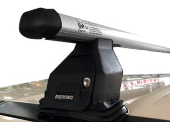 KIT ΜΕ ΜΠΑΡΕΣ ΟΡΟΦΗΣ ΓΙΑ BMW ΣΕΙΡΑ 3 E46 4D 1998-2007 ΑΛΟΥΜΙΝΙΟΥ TEMA MENABO (AL1-3360-FIX501FP)-2 ΤΕΜ.