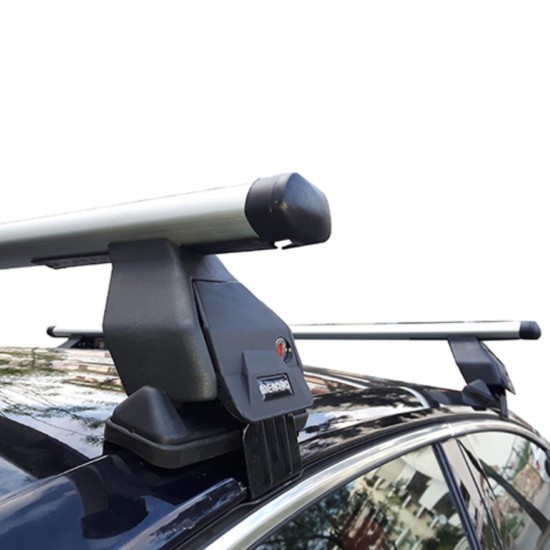 KIT ΜΕ ΜΠΑΡΕΣ ΟΡΟΦΗΣ ΓΙΑ ALFA ROMEO 159 SPORTWAGON 5D 2006-2013 ΑΛΟΥΜΙΝΙΟΥ TEMA MENABO (AL2-3360-FIX003G) - 2 ΤΕΜ.