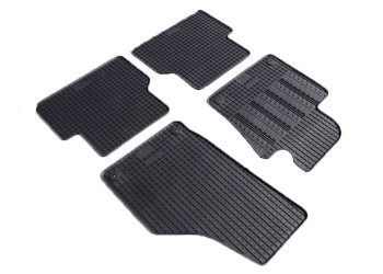 Cik - ΜΑΡΚΕ ΠΑΤΑΚΙΑ ΣΕ ΣΚΑΦΗ ΛΑΣΤΙΧΟ ΓΙΑ VW TIGUAN 2007-2015 ΣΕ ΜΑΥΡΟ ΧΡΩΜΑ ΜΕ ΚΟΥΜΠΩΜΑΤΑ - 4 ΤΕΜ. (RM.VW.0007/CK)