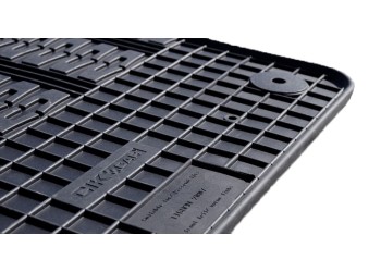 Cik - ΜΑΡΚΕ ΠΑΤΑΚΙΑ ΣΕ ΣΚΑΦΗ ΛΑΣΤΙΧΟ ΓΙΑ VW TIGUAN 2007-2015 ΣΕ ΜΑΥΡΟ ΧΡΩΜΑ ΜΕ ΚΟΥΜΠΩΜΑΤΑ - 4 ΤΕΜ. (RM.VW.0007/CK)