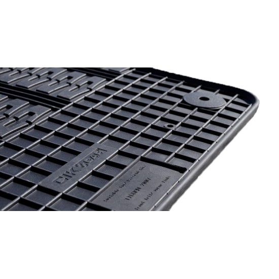 Cik - ΜΑΡΚΕ ΠΑΤΑΚΙΑ ΣΕ ΣΚΑΦΗ ΛΑΣΤΙΧΟ ΓΙΑ VW TIGUAN 2007-2015 ΣΕ ΜΑΥΡΟ ΧΡΩΜΑ ΜΕ ΚΟΥΜΠΩΜΑΤΑ - 4 ΤΕΜ. (RM.VW.0007/CK)