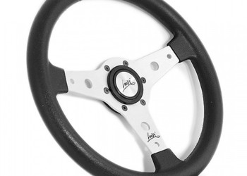 ΤΙΜΟΝΙ FALCON 34 LUISI ΤΡΙΑΚΤΙΝΟ 34 cm (ΜΑΥΡΟ ΜΕ ΑΣΗΜΙ/ΚΑΟΥΤΣΟΥΚ TANEGUM)