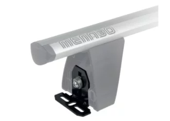 DLFIX201FP KIT TYPE FP ΑΚΡΑ (ΠΟΔΙΑ) ΓΙΑ ΜΠΑΡΕΣ ΟΡΟΦΗΣ DELTA/OMEGA BLACK/SILVER MENABO - 1 ΣΕΤ