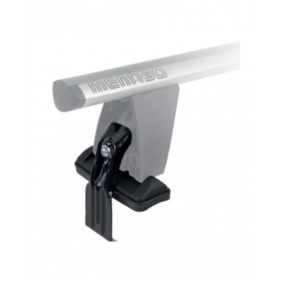 MENABO DLKIT86G KIT TYPE G ΑΚΡΑ (ΠΟΔΙΑ) ΓΙΑ ΜΠΑΡΕΣ ΟΡΟΦΗΣ DELTA / OMEGA BLACK / SILVER MENABO - 1 ΣΕΤ (4 TEM) (13630/MB)