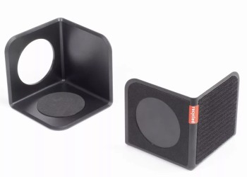 ΣΤΑΘΕΡΟΠΟΙΗΤΗΣ / ΔΙΑΧΩΡΙΣΤΙΚΟ STOPPER NOOK ΓΙΑ ΤΟ ΠΟΡΤ ΜΠΑΓΚΑΖ ΑΠΟ ΠΛΑΣΤΙΚΟ ΣΕ ΜΑΥΡΟ ΧΡΩΜΑ ΜΕ ΑΝΤΙΟΛΙΣΘΗΤΙΚΑ ΜΑΞΙΛΑΡΑΚΙΑ ΚΑΙ ΑΥΤΟΚΟΛΛΗΤΑ ΤΥΠΟΥ VELCRO RATI - 2 ΤΕΜ.