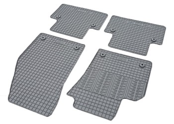 Cik - ΜΑΡΚΕ ΠΑΤΑΚΙΑ ΣΕ ΣΚΑΦΗ ΛΑΣΤΙΧΟ ΓΙΑ VOLVO V50 2007-2012 / S40 2007-2013 ΣΕ ΜΑΥΡΟ ΧΡΩΜΑ ΜΕ ΚΟΥΜΠΩΜΑΤΑ - 4 ΤΕΜ. (RM.VO.0003/CK)