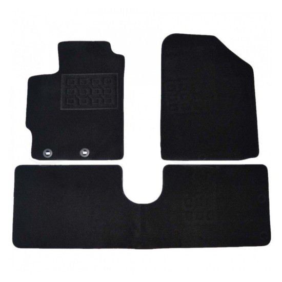 Cik - ΜΑΡΚΕ ΠΑΤΑΚΙΑ ΜΟΚΕΤΑ ΓΙΑ TOYOTA YARIS 3D / 5D 2011-2019 ΣΕ ΜΑΥΡΟ ΧΡΩΜΑ ΜΕ ΚΟΥΜΠΩΜΑΤΑ - 3 ΤΕΜ. (VM.TO.840212/CK)