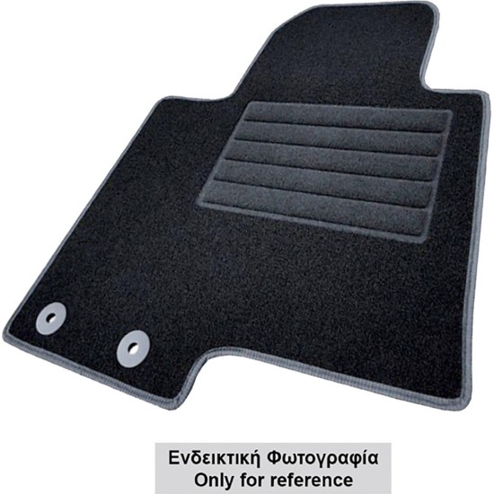 Cik -  ΠΑΤΑΚΙΑ ΜΟΚΕΤΑ ΓΙΑ AUDI A3 8L 3D / 5D 1996-2003 ΣΕ ΜΑΥΡΟ ΧΡΩΜΑ ΜΕ ΚΟΥΜΠΩΜΑΤΑ - 4 ΤΕΜ. (VM.AU.840541/CK)