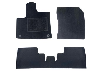 Cik - ΜΑΡΚΕ ΠΑΤΑΚΙΑ ΜΟΚΕΤΑ ΓΙΑ CITROEN BERLINGO 2018+ / OPEL COMBO E 2018+ / PEUGEOT RIFTER 2018+ ΣΕ ΜΑΥΡΟ ΧΡΩΜΑ ΜΕ ΣΤΡΟΓΓΥΛΑ ΚΟΥΜΠΩΜΑΤΑ - 3 ΤΕΜ. (VM.CI.840530/CK)