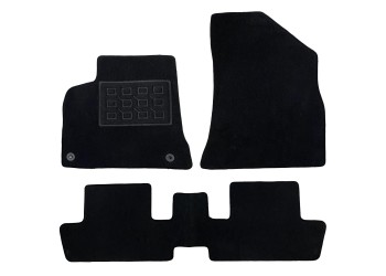 Cik - ΜΑΡΚΕ ΠΑΤΑΚΙΑ ΜΟΚΕΤΑ ΓΙΑ PEUGEOT 3008 I 05/2009-2017 ΣΕ ΜΑΥΡΟ ΧΡΩΜΑ ΜΕ ΚΟΥΜΠΩΜΑΤΑ - 3 ΤΕΜ. (VM.PE.840049/CK)