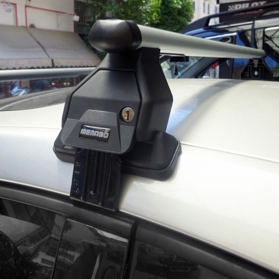 KIT ΜΕ ΜΠΑΡΕΣ ΟΡΟΦΗΣ ΓΙΑ VW BEETLE 3D 1998+ ΑΛΟΥΜΙΝΙΟΥ TEMA MENABO (AL1-3360-FIX016G)-2 ΤΕΜ.