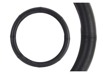 Amio - ΚΑΛΥΜΜΑ ΤΙΜΟΝΙΟΥ ΔΕΡΜΑΤΙΝΟ 42/44CM ΜΑΥΡΟ - 1 τεμ. (01768/AM)