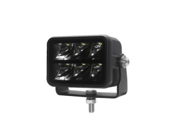 ΠΡΟΒΟΛΕΑΣ ΟΔΗΓΗΣΗΣ LED OSRAM DRIVING LIGHT 6x5W HP LED 12/24V 30W 2520lm 85x62x74mm BLACK SERIES M-TECH - 1 ΤΕΜ.