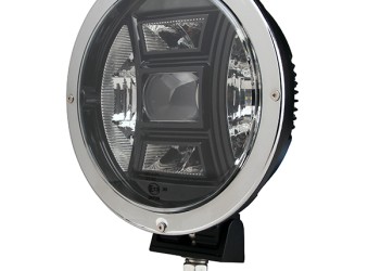 ΠΡΟΒΟΛΕΑΣ LED DRIVING ΧΡΩΜΙΟ 10-30V 70W 6400lm CREE LED ΣΤΡΟΓΓΥΛΟΣ 9 ΙΝΤΣΩΝ