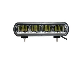 ΠΡΟΒΟΛΕΑΣ ΟΔΗΓΗΣΗΣ LED DRIVING LIGHT BAR ΜΑΥΡΟΣ 10-32V 40W 2090lm 4 CREE LED ΟΒΑΛ ΠΛΑΚΕ 222 x 55 x 100 mm M-TECH