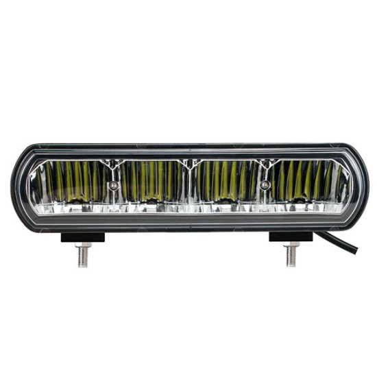 ΠΡΟΒΟΛΕΑΣ ΟΔΗΓΗΣΗΣ LED DRIVING LIGHT BAR ΜΑΥΡΟΣ 10-32V 40W 2090lm 4 CREE LED ΟΒΑΛ ΠΛΑΚΕ 222 x 55 x 100 mm M-TECH