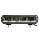 ΠΡΟΒΟΛΕΑΣ ΟΔΗΓΗΣΗΣ LED DRIVING LIGHT BAR ΜΑΥΡΟΣ 10-32V 40W 2090lm 4 CREE LED ΟΒΑΛ ΠΛΑΚΕ 222 x 55 x 100 mm M-TECH