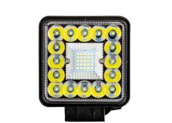 ΠΡΟΒΟΛΕΑΣ ΕΡΓΑΣΙΑΣ WORK LIGHTS 12/24V 42x1W SMDx3030LED 41W 6.000K 2.740lm 108x108x47mm  M-TECH -1ΤΕΜ.