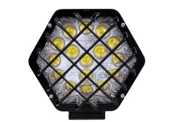 ΠΡΟΒΟΛΕΑΣ ΕΡΓΑΣΙΑΣ 12-30V 48W 16X3WSMD LED max1600lm ΕΞΑΓΩΝΟΣ 138x124x65mm SPOT ECONO M-TECH - 1 Τεμ.
