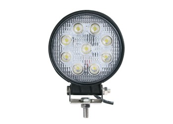 ΠΡΟΒΟΛΕΑΣ ΕΡΓΑΣΙΑΣ WORKING LAMPS FLOOD BEAM 10-30V 27W 1700lm OSRAM LED ΣΤΡΟΓΓΥΛΟΣ (137 x 120 x 68 mm)- 1ΤΕΜ Μ-TECH