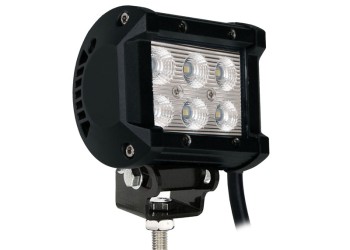 ΠΡΟΒΟΛΕΑΣ LIGHT BAR FLOOD 10-32V 18W 1200lm OSRAM 6xLED (96 x 63 x 108 mm) ΜΠΑΡΑ LED M-TECH -1 ΤΕΜ.