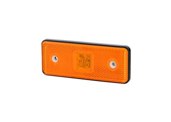 ΦΩΣ ΟΓΚΟΥ ΑΝΑΚΛΑΣΤΙΚΟ  LD161 12/24V 3LED HORPOL ΠΟΡΤΟΚΑΛΙ 11 x 4 cm -1ΤΕΜ.